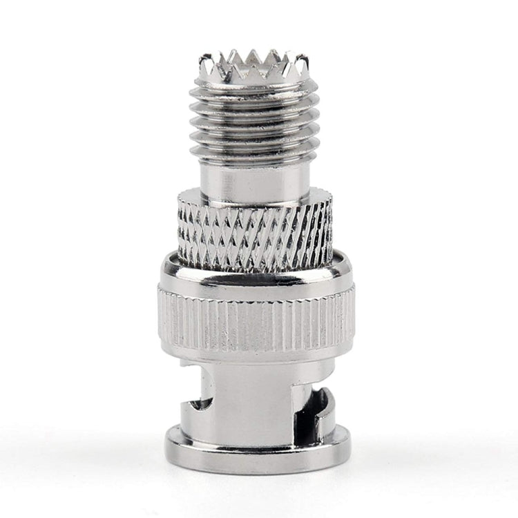 BNC Male + Mini UHF Female Connector RF Coaxial Adapter, Male + Mini UHF BNC Male + Mini UHF Female Connector RF Coaxial Adapter, Male + Mini UHF